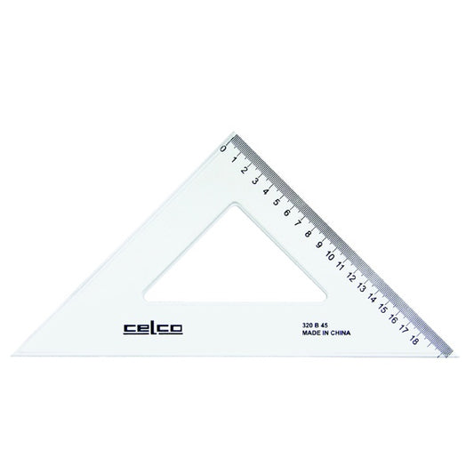 Celco Set Square 32cm 45 degree