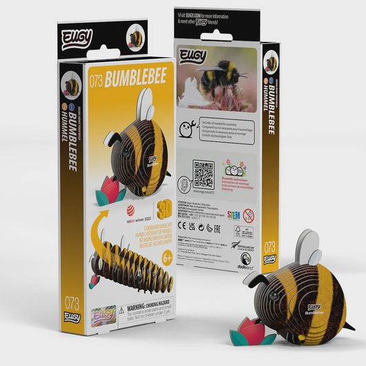 Eugy Bumblebee 3D Cardboard Model Kit 073