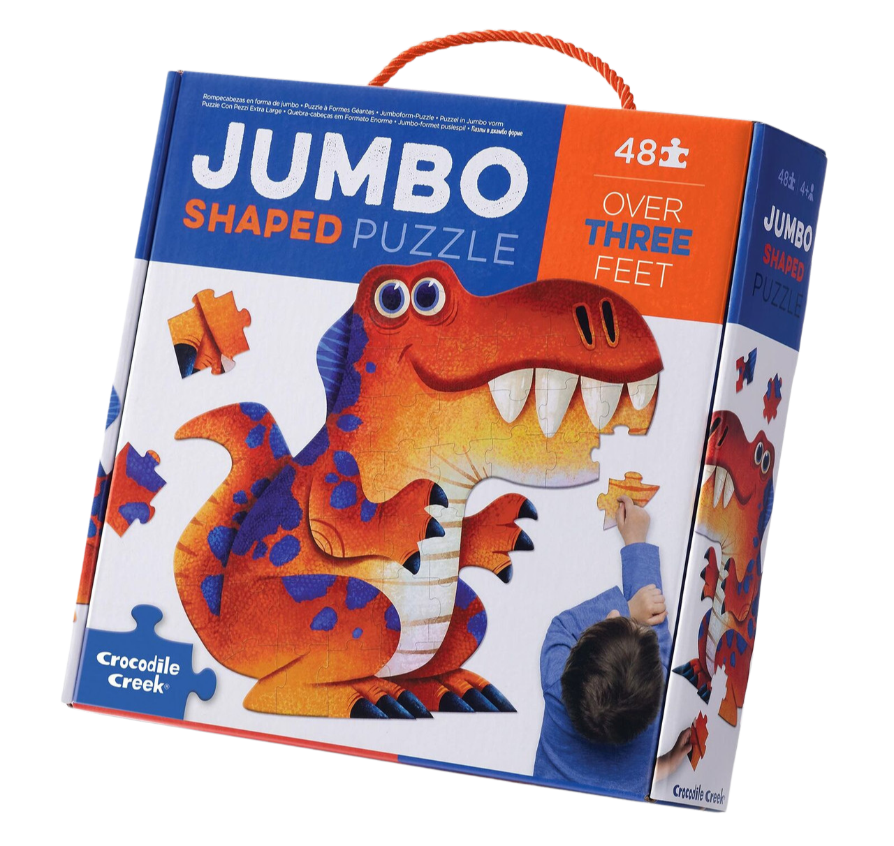 Jumbo Shaped Puzzle: Dinosaur
