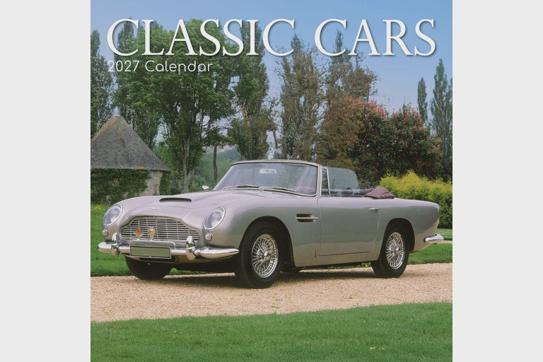 2027 Classic Cars - Square Wall Calendar