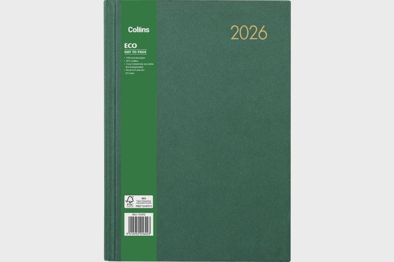 Collins: 2026 Eco A41 Day Per Page Diary