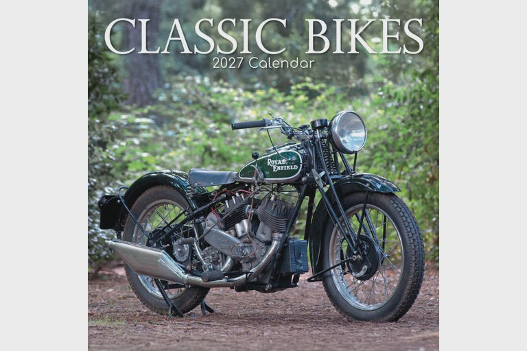 2027 Classic Bikes - Square Wall Calendar