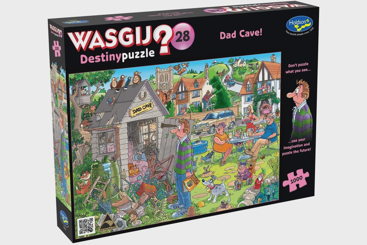 Wasgij Destiny 28 1000 Piece Puzzle Dad Cave