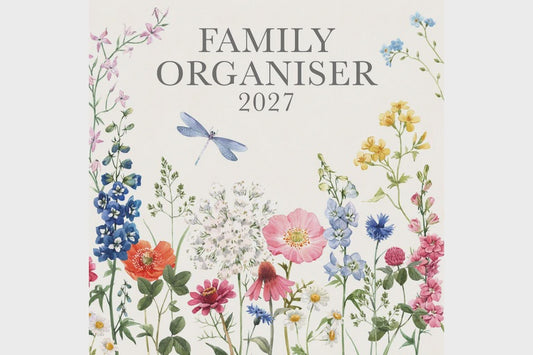 2027 Calendar Family Organiser - Wild Harmony Square