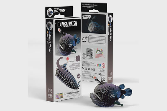 Anglerfish  3D Cardboard Model Kit
