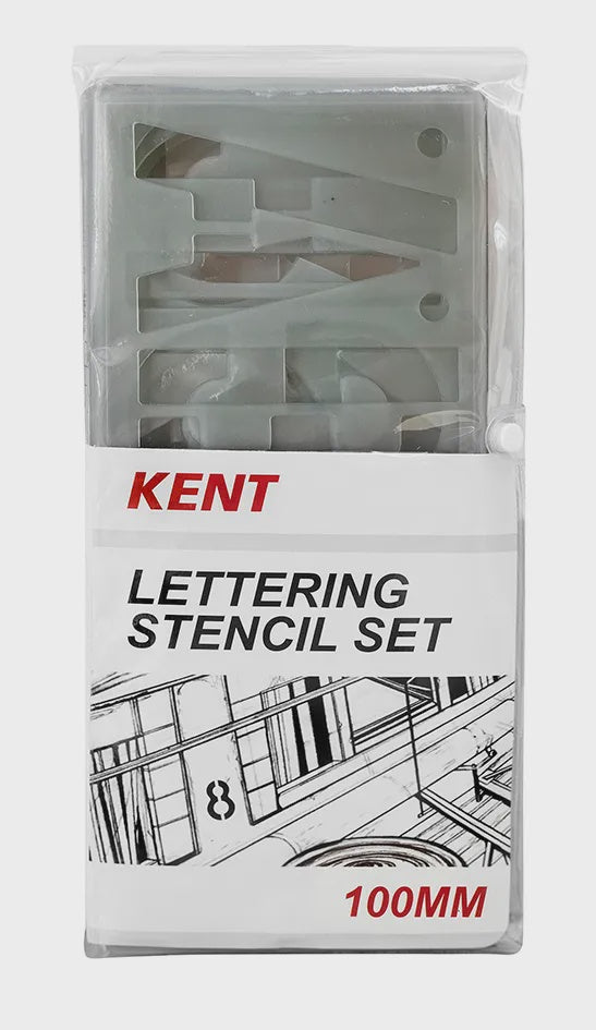 Kent lettering  Stencil 100mm