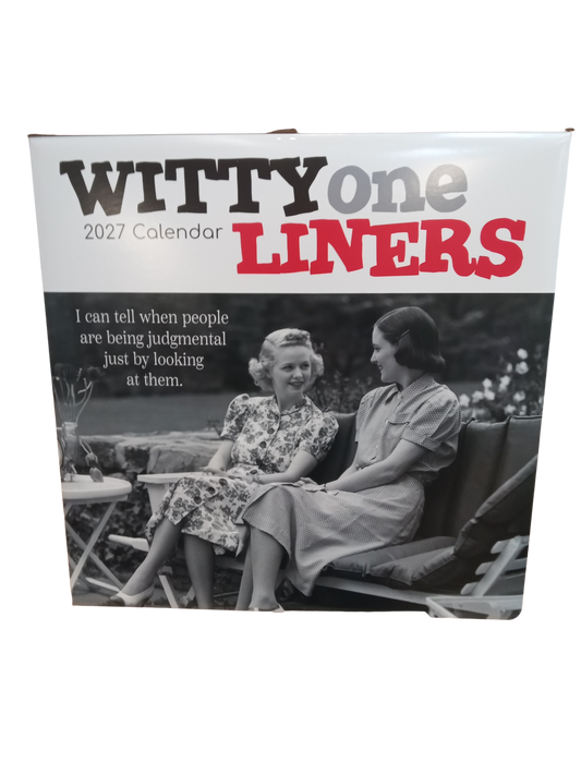 Witty One Liners 2027 Wall Calendar
