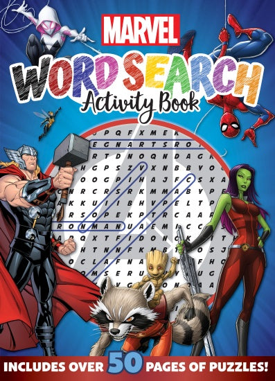 Marvel Word Search Activity Book