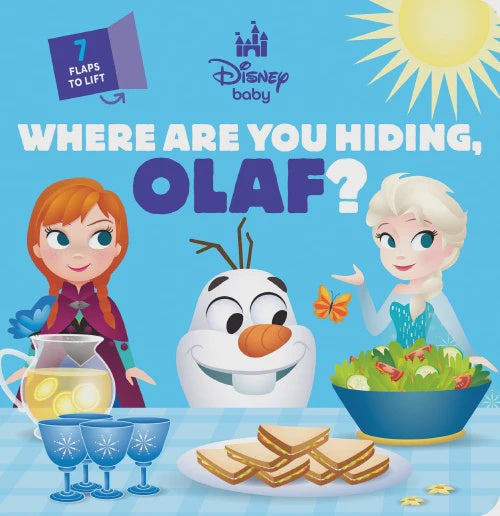 Where Are You Hiding Olaf -Lift The Flap