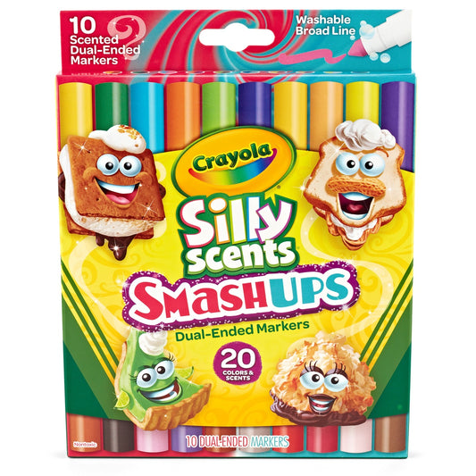 Crayola Smash Ups Dual Ended Markers 10Pk