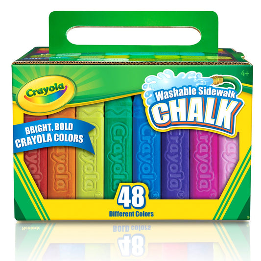 Crayola Sidewalk Chalk Boxed 48Pk