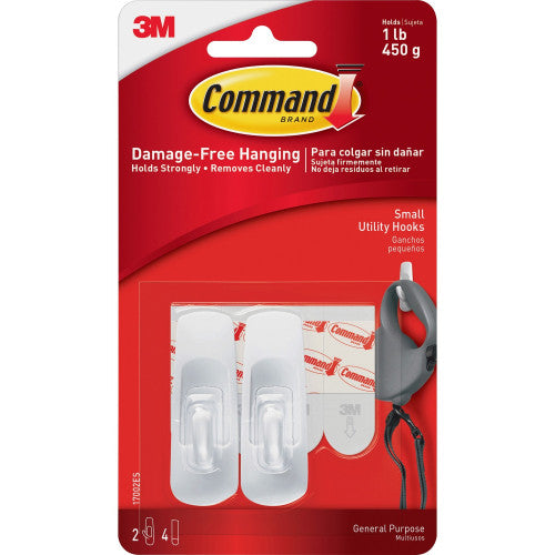 Hooks 3M Command Small Pk 2
