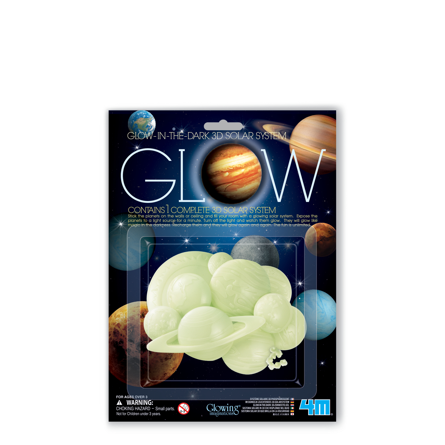 Glow in the Dark 3D Solar System