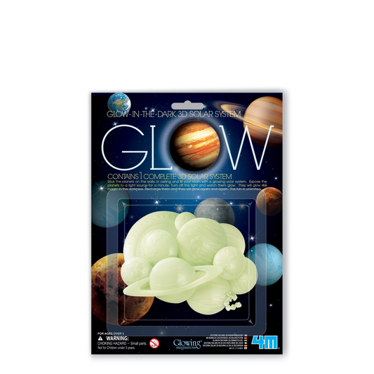Glow in the Dark 3D Solar System