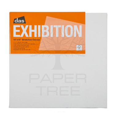 Das Exhibition 1.5" Stretched Canvas 10x10''