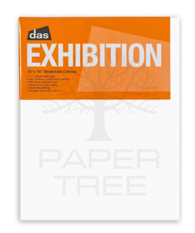 Das Exhibition 1.5" Stretched Canvas 10x14''