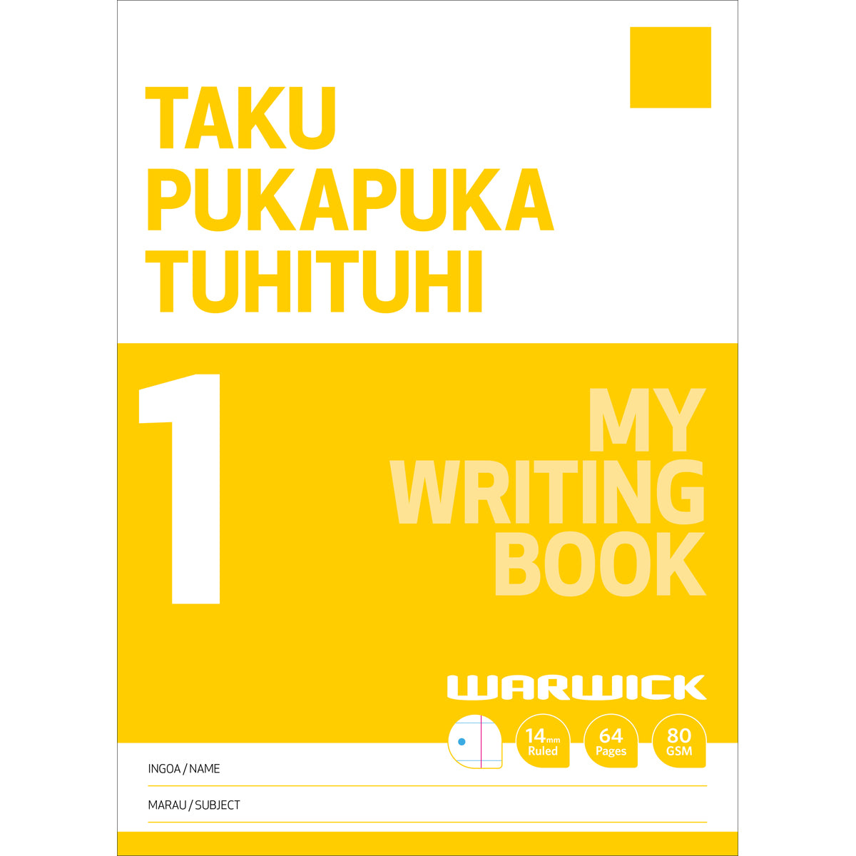 Warwick My Writing/Literacy Book 1