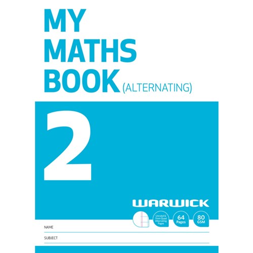 Ulternating Book Warwick My Maths Book 2 Alternating – PaperTree