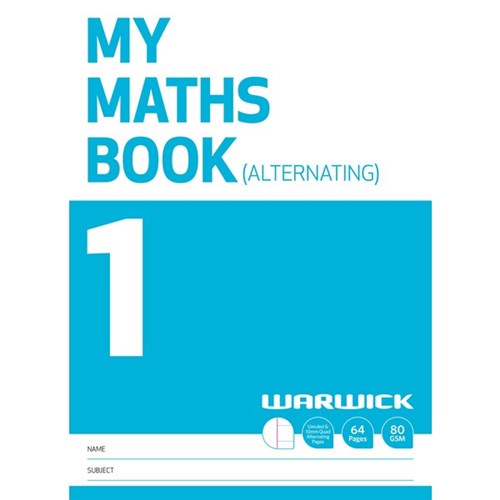 Warwick My Maths Book 1 Alternating