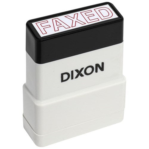 Stamp Dixon Faxed Red