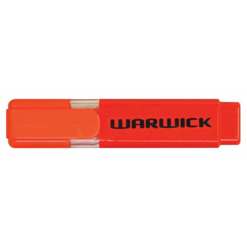 Warwick Highlighters Stubby Orange
