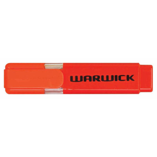 Warwick Highlighters Stubby Orange