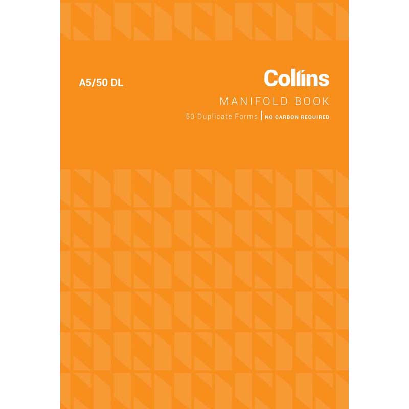 Manifold Book Collins A5/50 Dl 50Lf Ncr