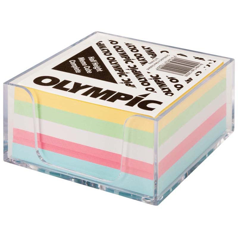 Olympic Memo Cube Half Complete