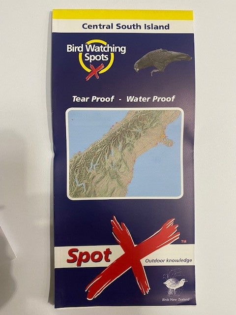Spot X Bird Watching Central South Island Chart