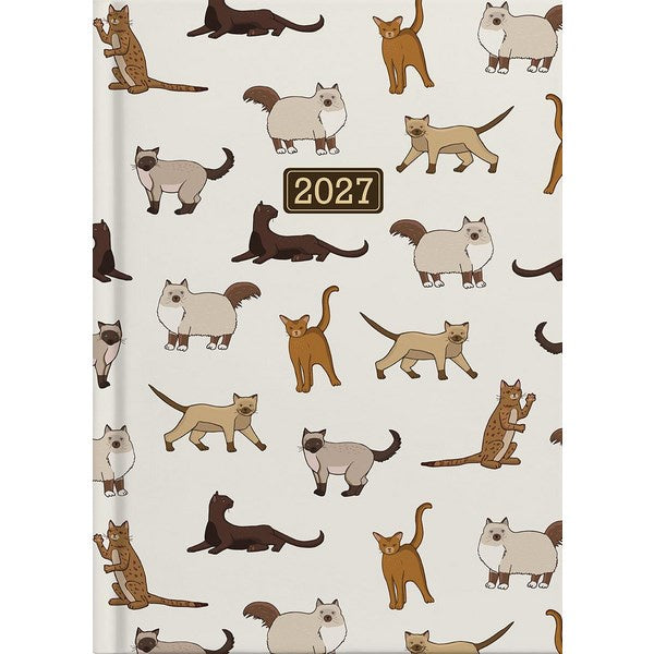 Collins Diary A51 Cats Day To Page 2027