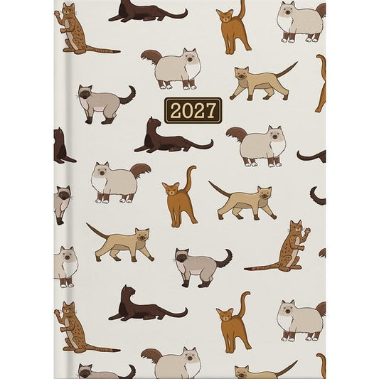 Collins Diary A51 Cats Day To Page 2027