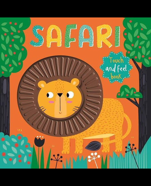 Touch and Feel Safari Silicon Board Book