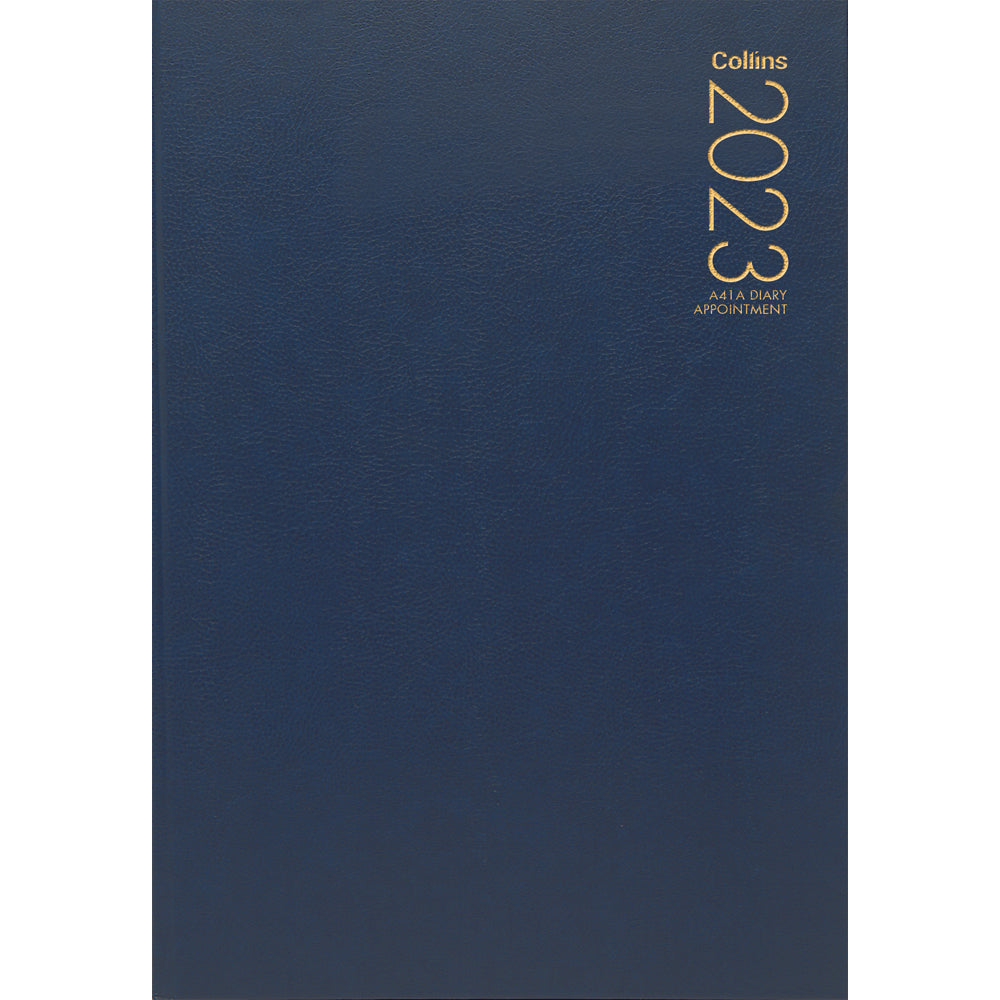 2025 Collins Diary A41A Navy Appointment