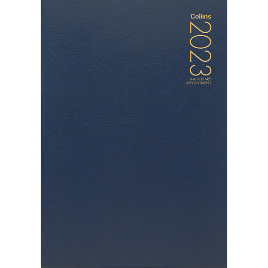 2025 Collins Diary A41A Navy Appointment