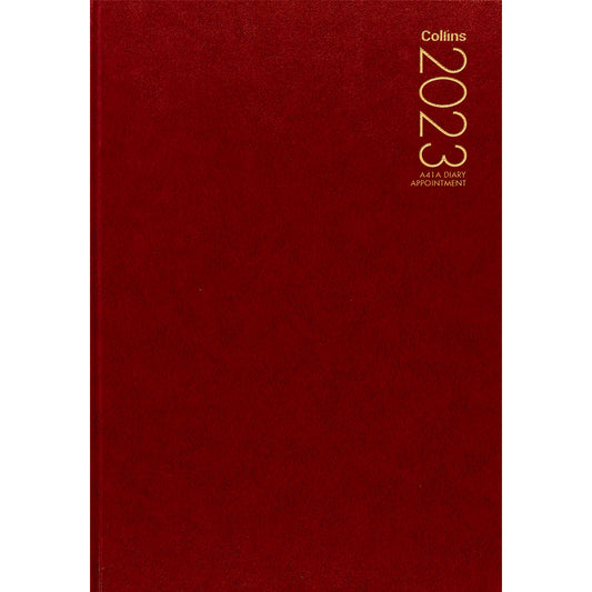 2025 Collins Diary A41A Red Appointment