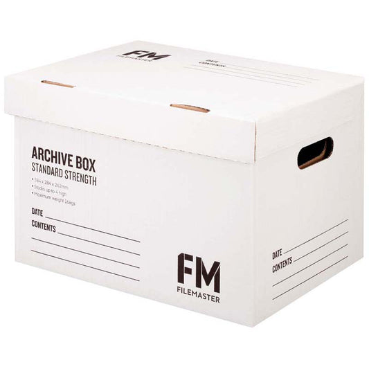 Fm Archive Box Fm No1 White