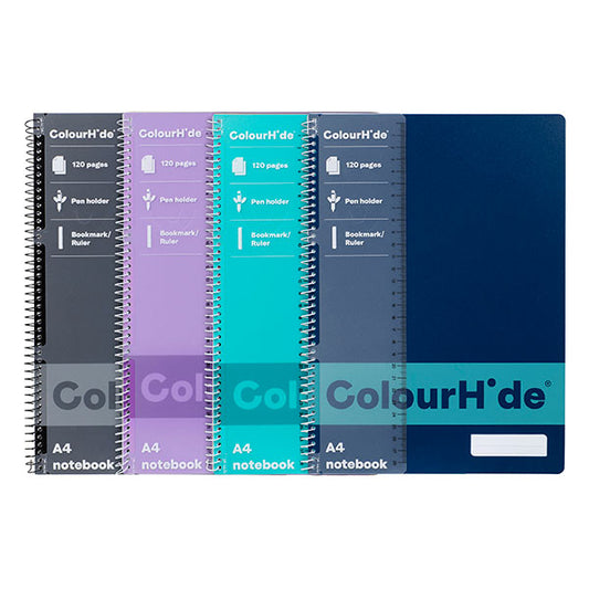 Ch Notebook A4 Asstd 120Pg