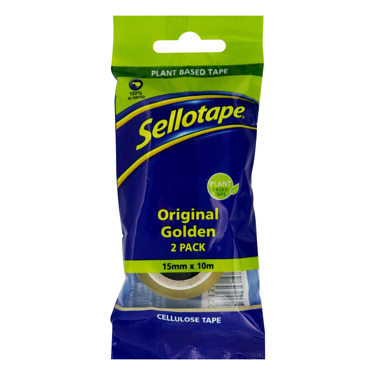 Sellotape Cellulose 15mm x 10m 2 Pk