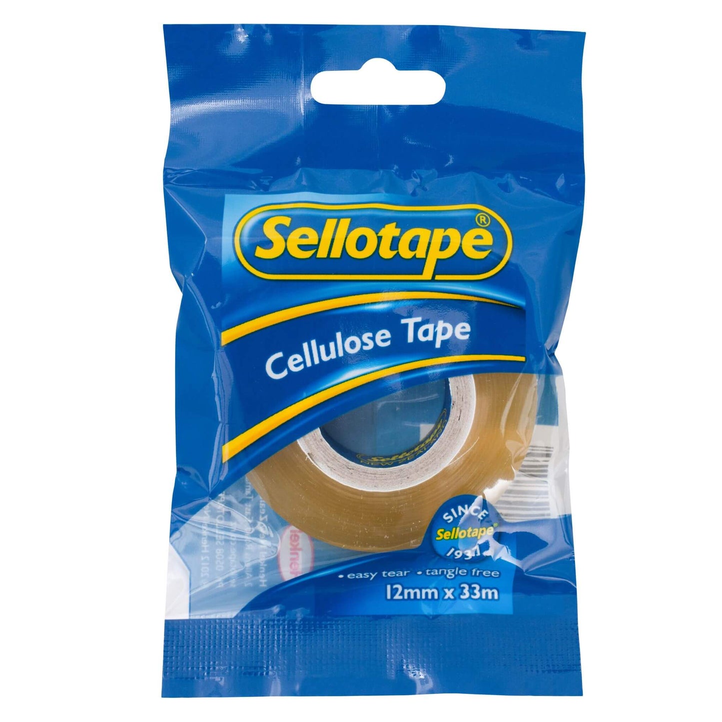 SELLOTAPE CELLULOSE 12MMX33