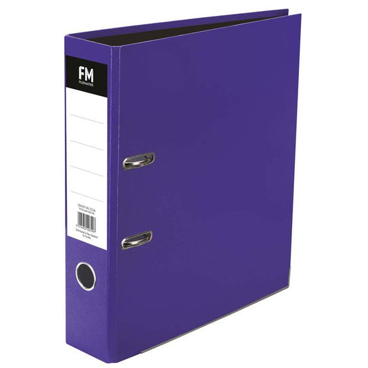 Fm Binder Vivid Purple A4 Lever Arch