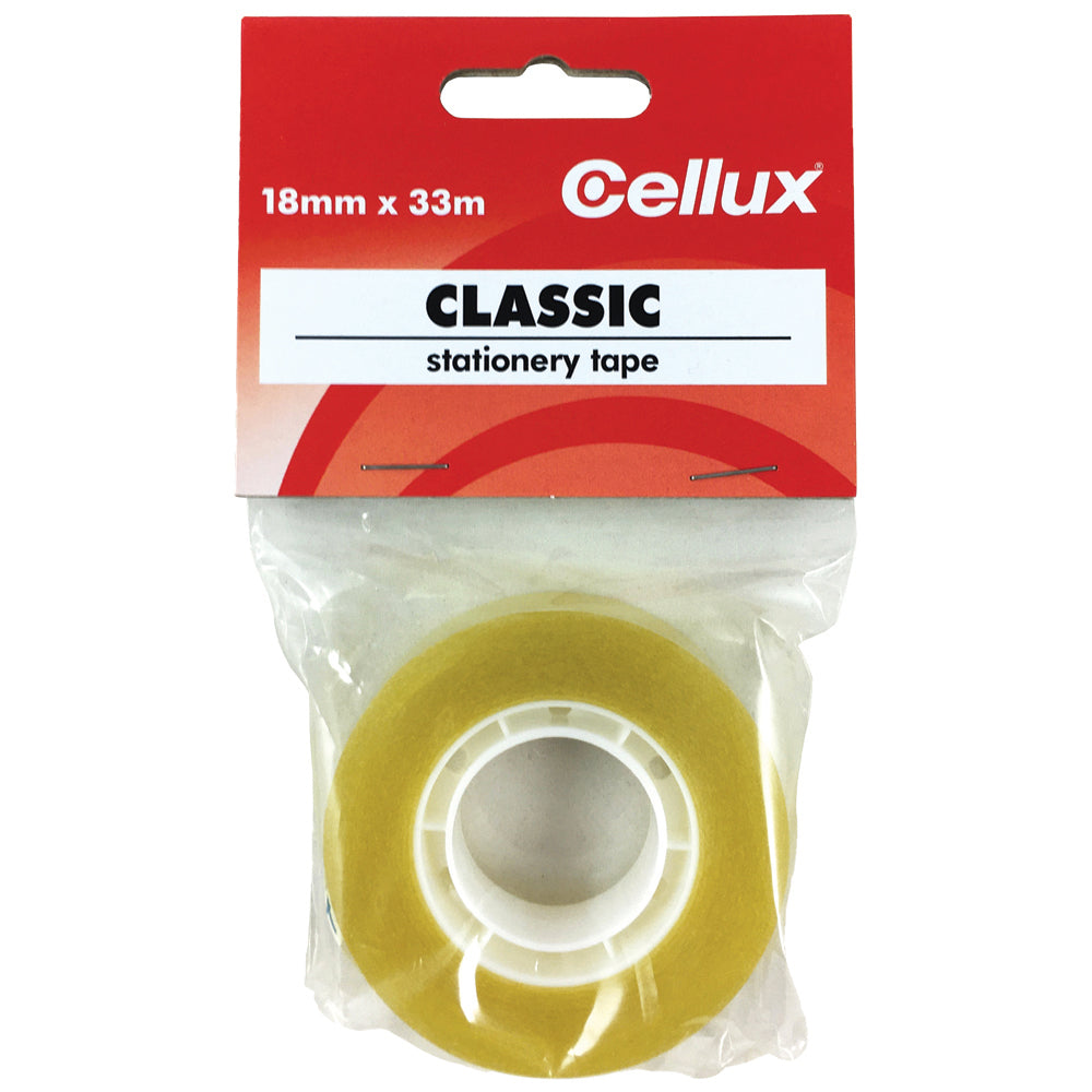 Cellux Classic Statinery Tape 18Mmx33M