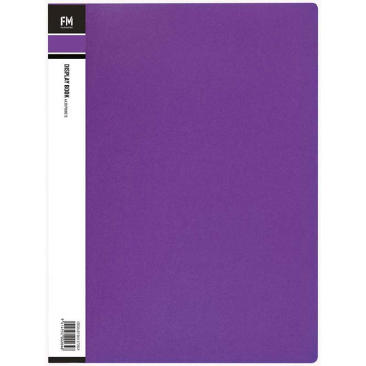 Fm Display A4 20 Pocket Purple