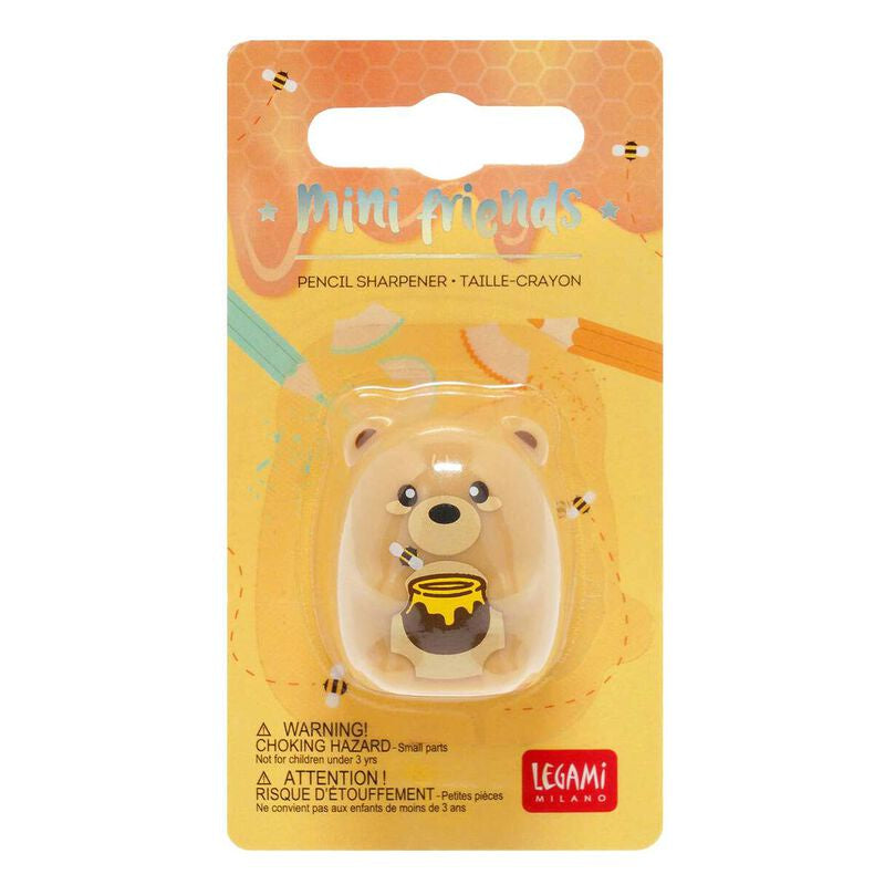 Pencil Sharpener - Mini Friends - Teddy Bear