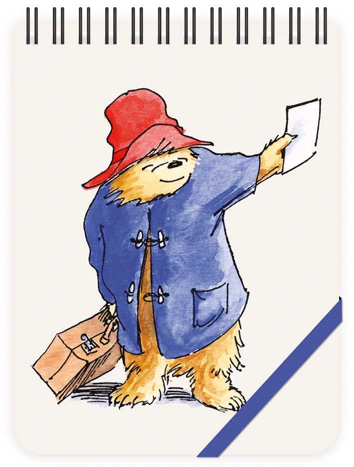 Paddington Bear Reporter Notepad