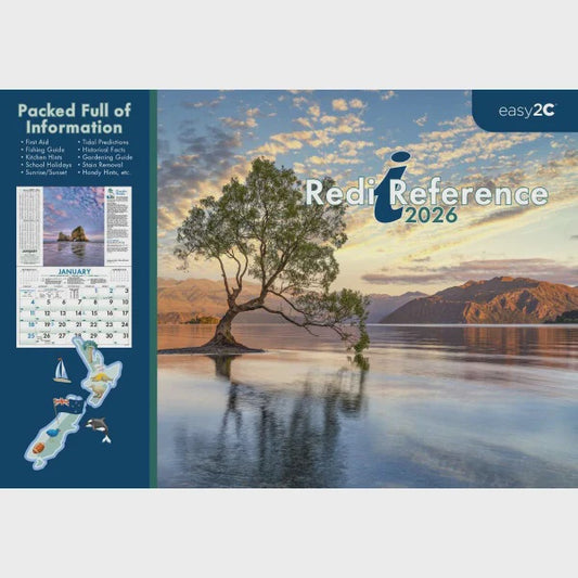 Redi Reference Stitched Booklet Calendar 2026