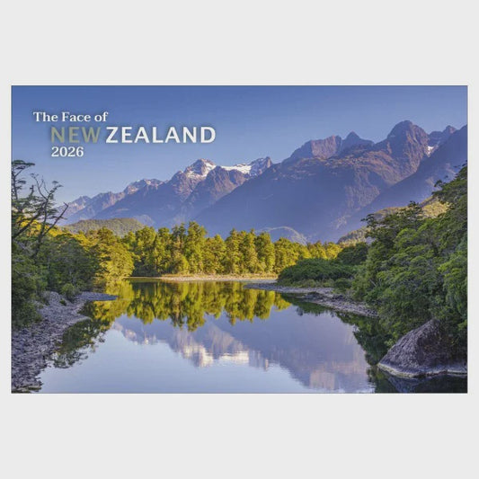The Face of New Zealand Calendar 2026