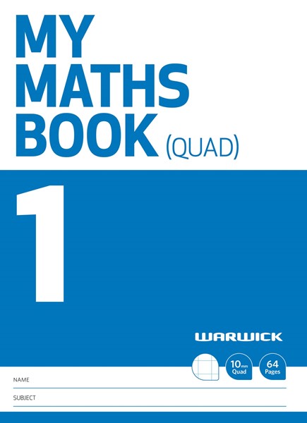 Warwick My Maths Book 1 Quad