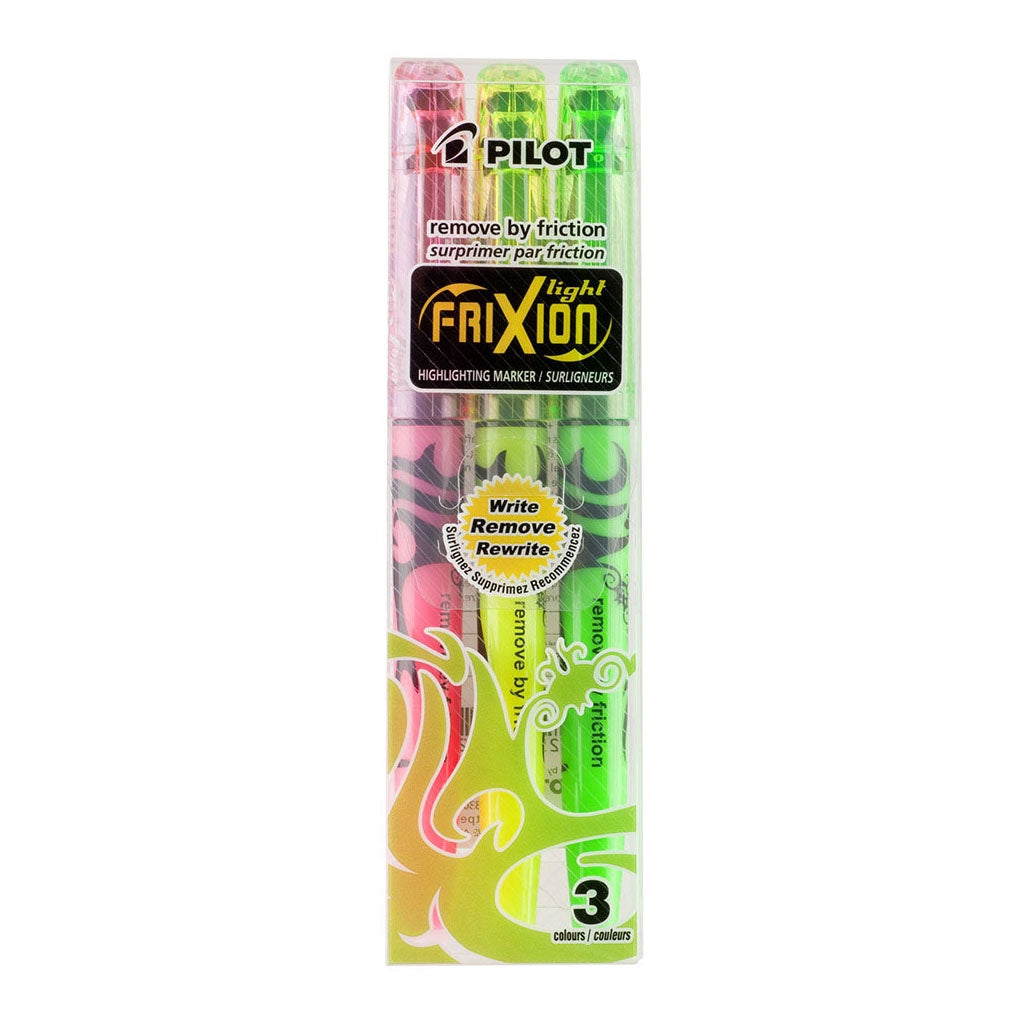 Pilot Frixion Highlighter 3 pack