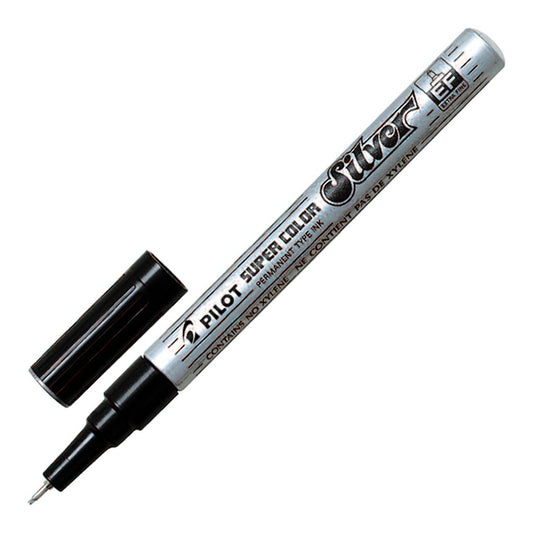 Pilot Super Colour Paint Pen Silver Extra Fine