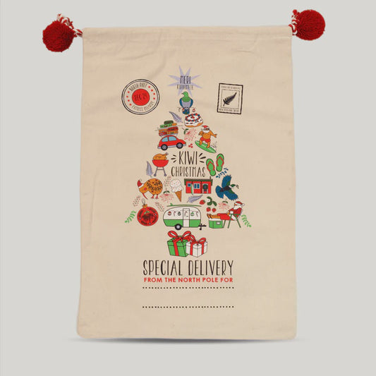 Moana Road North Pole Santa Sack